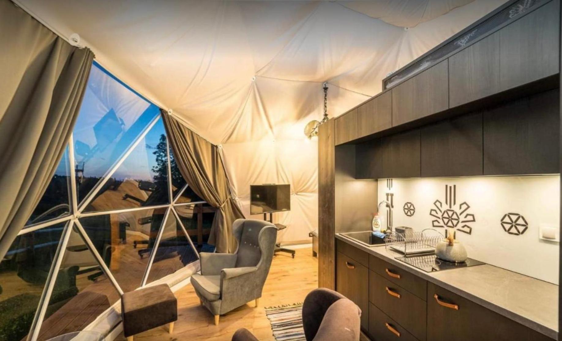 Glamping Pasieka Namiot Glamp Bukowina Tatrzanska - Domki W Gorach Groń Eksteriør billede